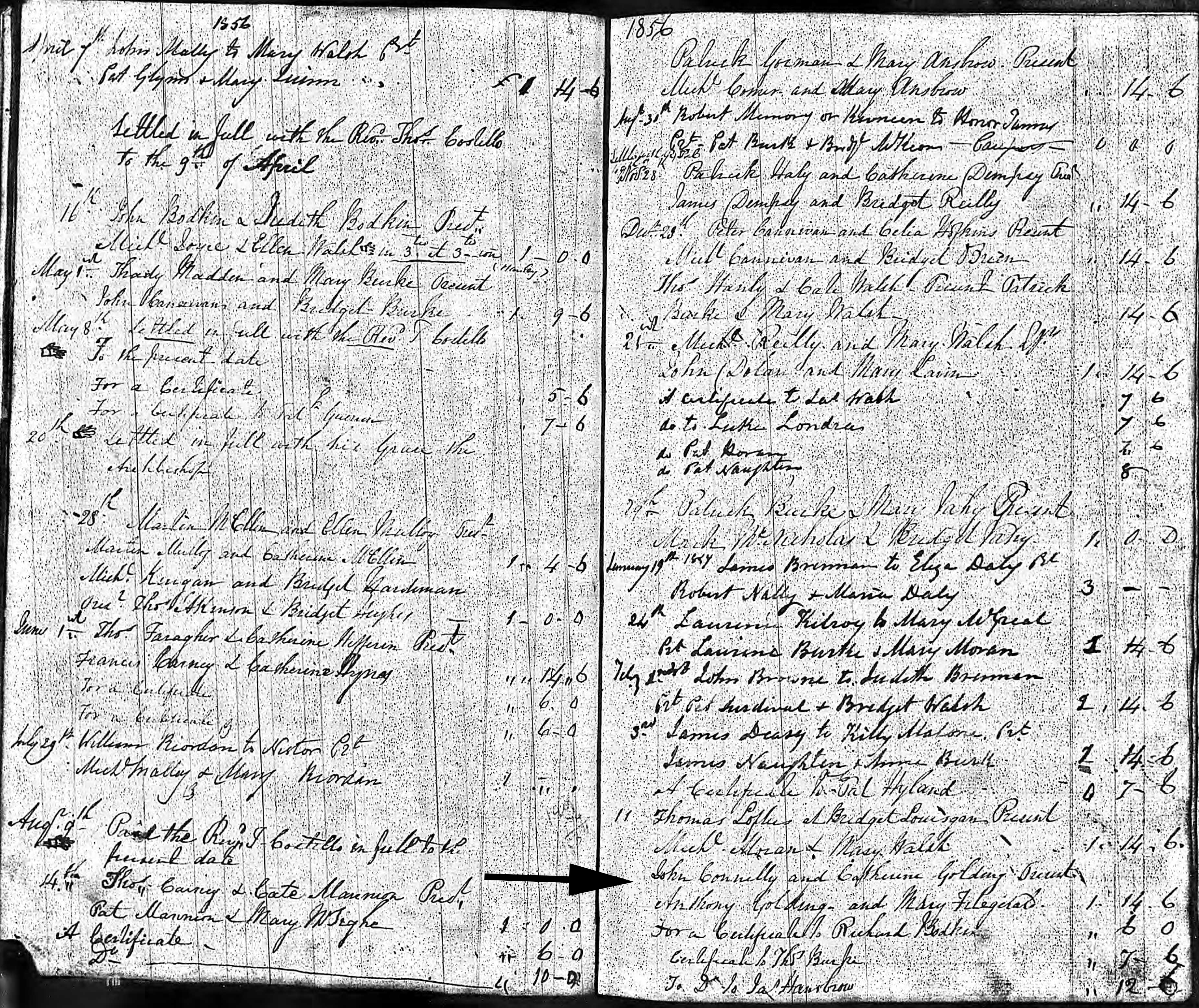 Connelly Golden marriage w arrow